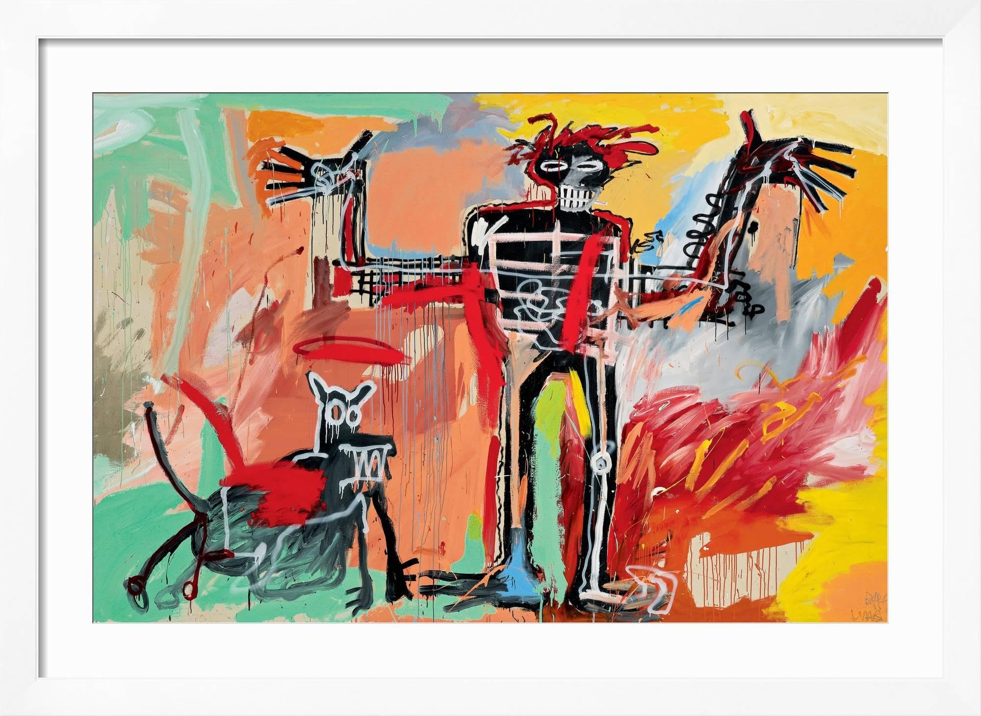 Amazon.com: ART.COM Wall Giclee Print Boy and Dog in a Johnnypump